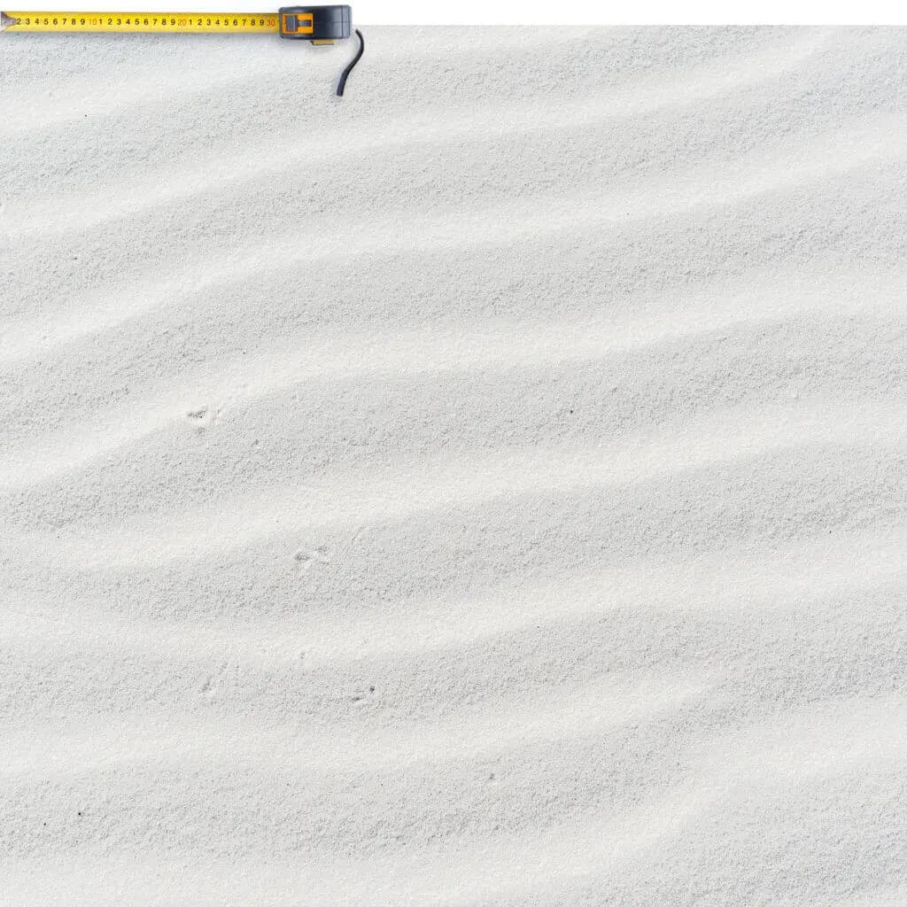 Weißer Sand
