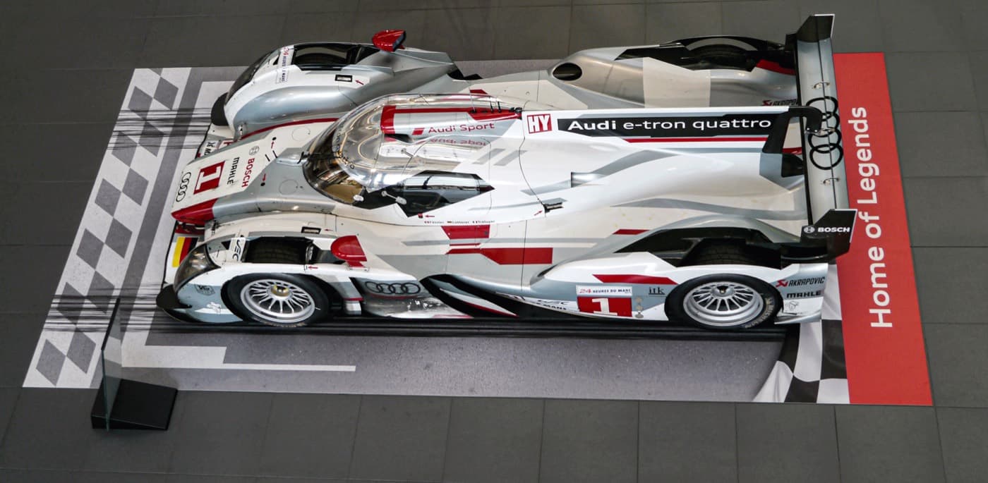 Audi – Showroom-Inszenierung