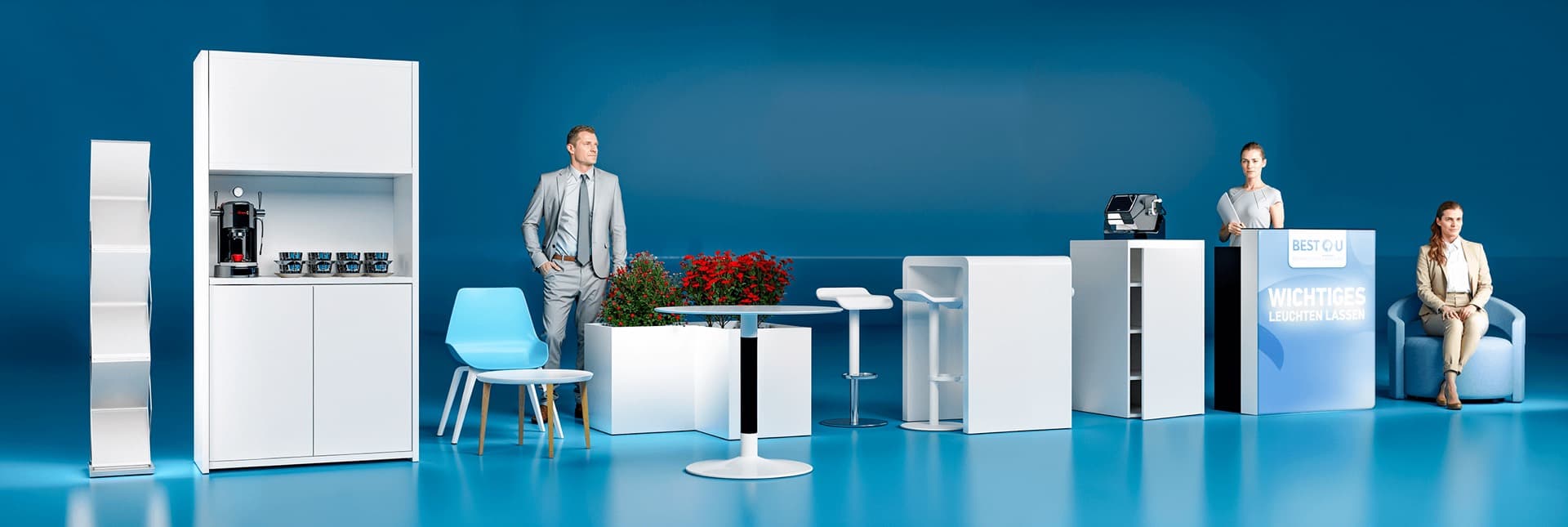 BEST4U Möbel – Counter, Tische und Sitzmöbel für Messen und Events