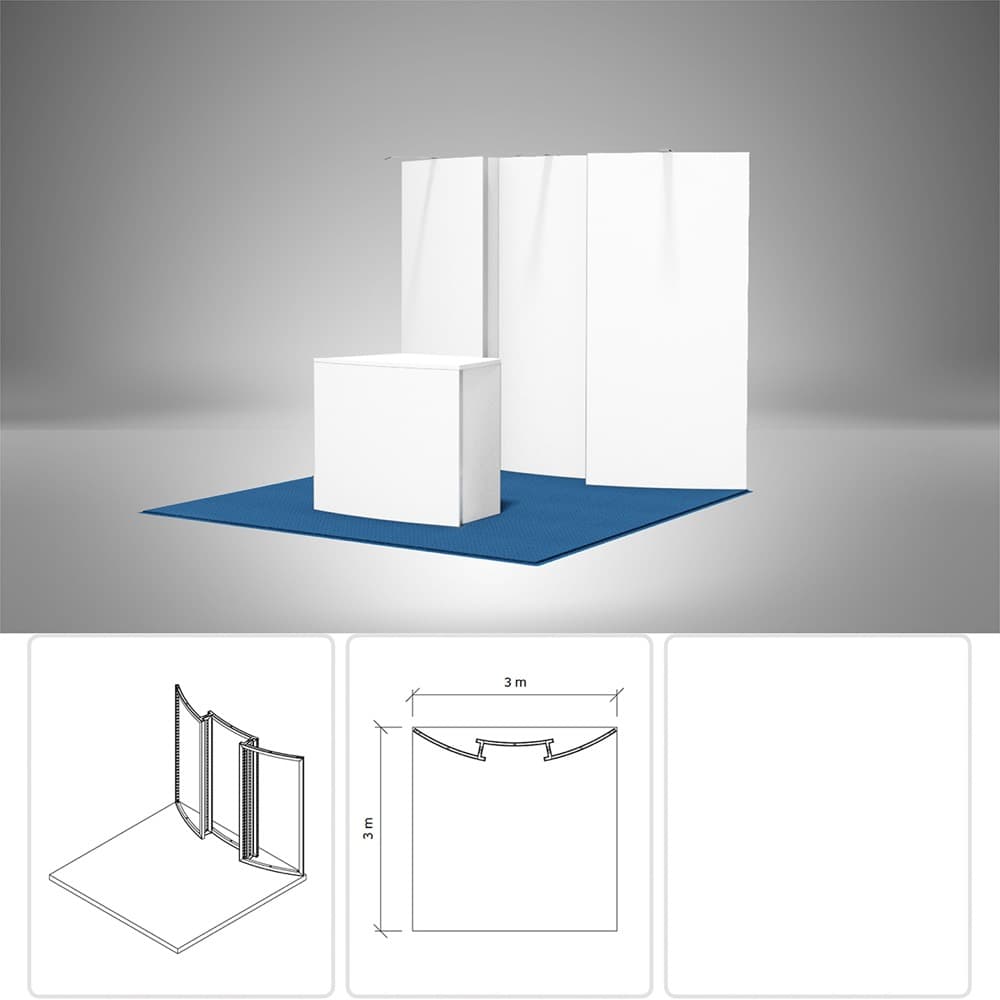 3 × 3 m Beispielvariante 4