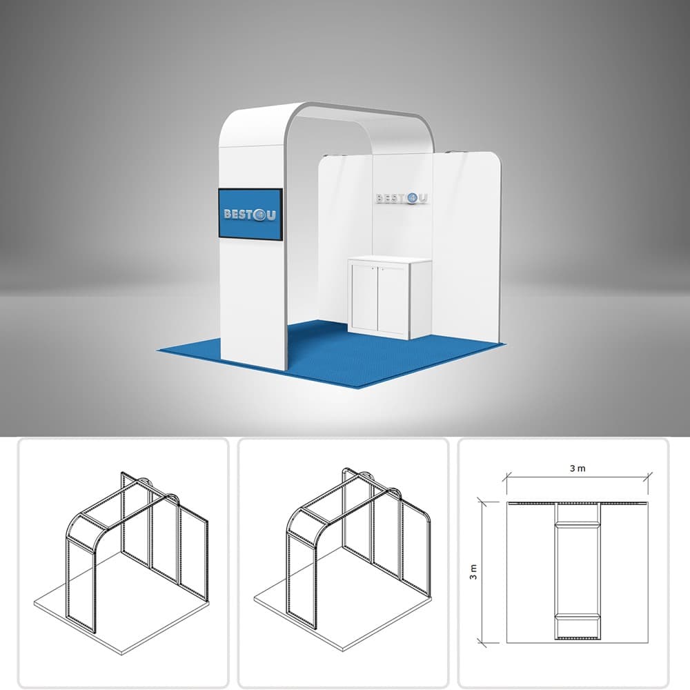 3 × 3 m Beispielvariante 5