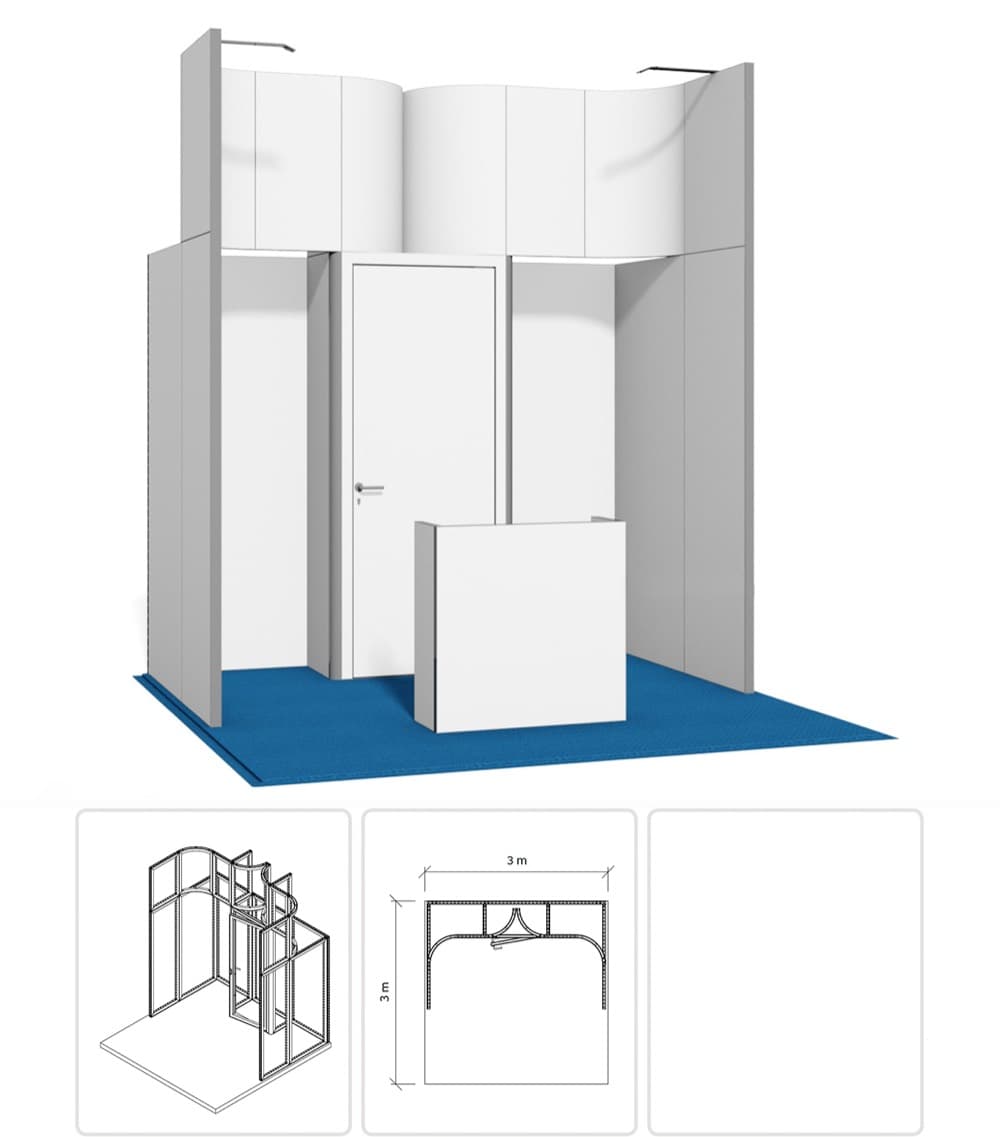 3 × 3 m Beispielvariante 9