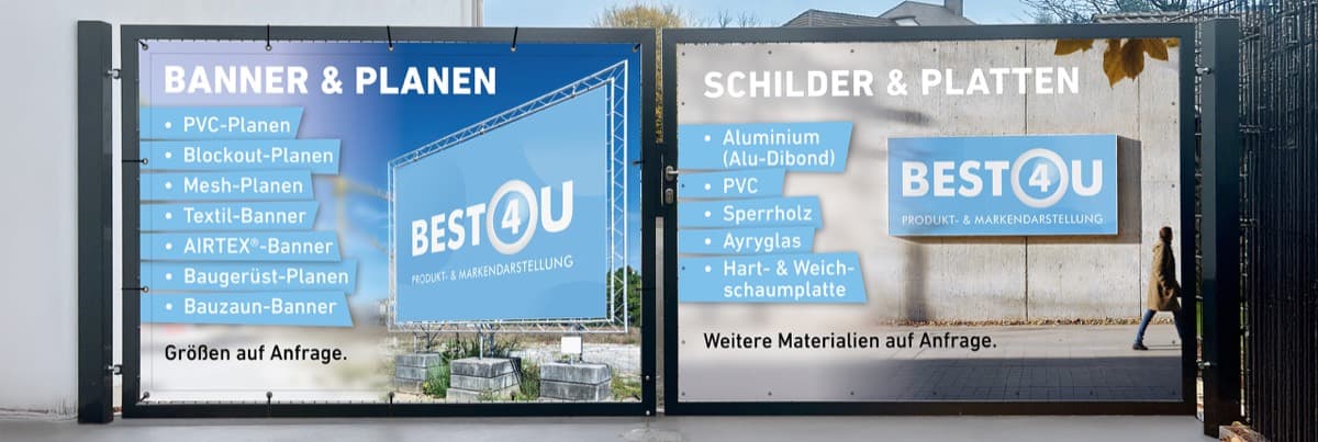 Schilder & Außenwerbung