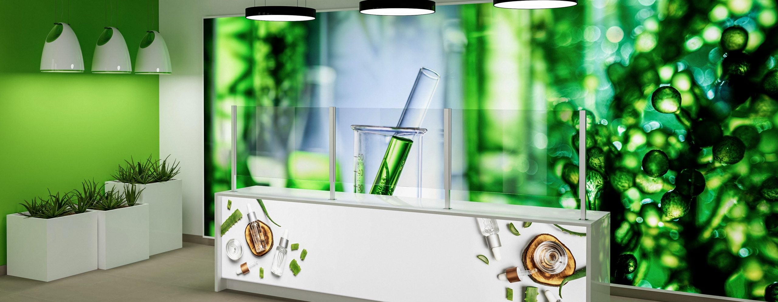 BEST4U Ladengestaltung – Lumi-Wall Showroom